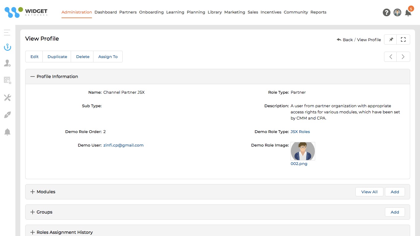 Global Partner Management