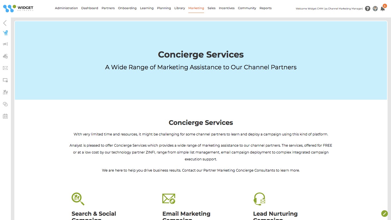 Marketplace Concierge Services