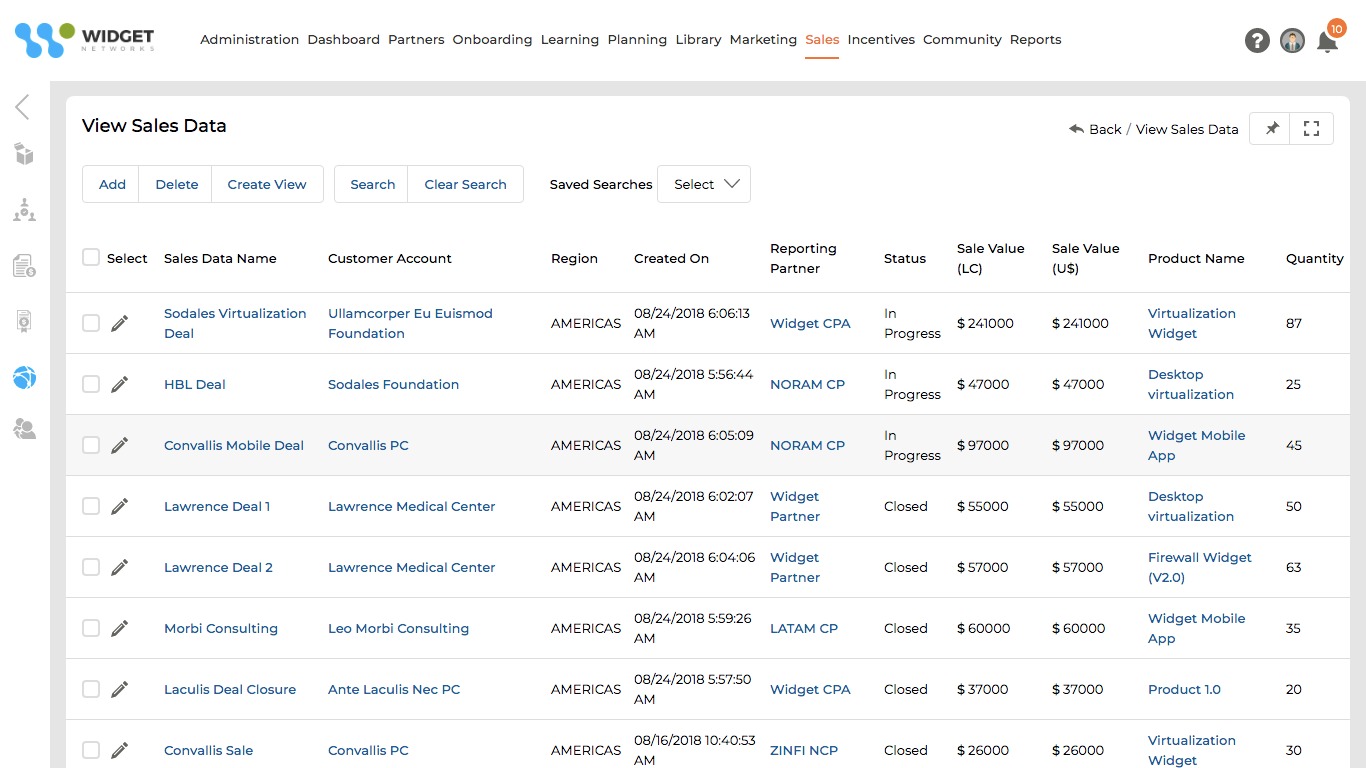 Reseller Data Management