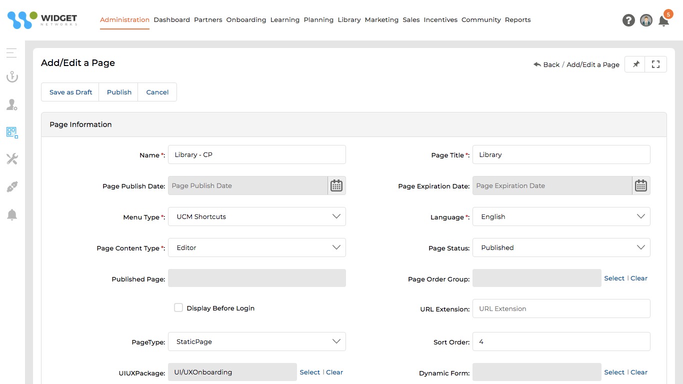 Jump Start Experience Portal Content Management