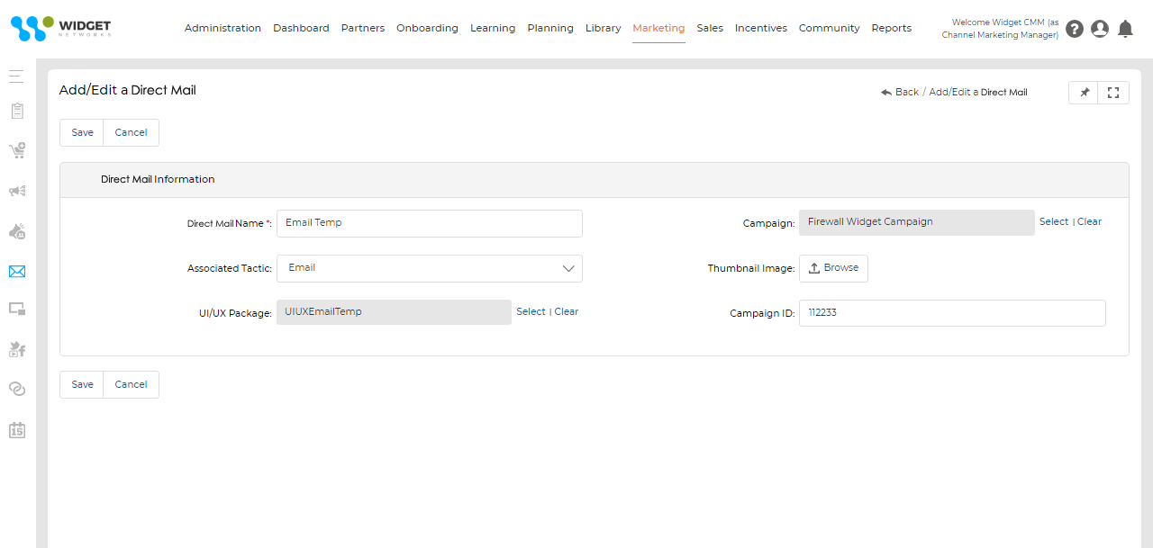 Direct Mail Customizing the Templates