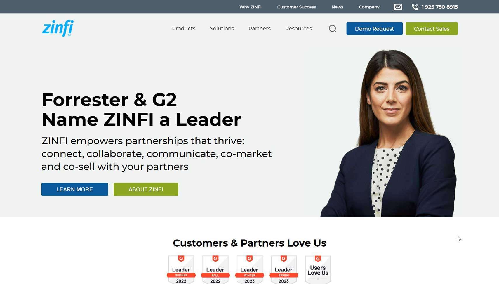 ZINFI website