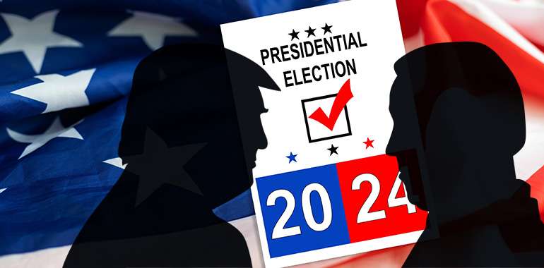 A creative representation of how the presidential election might influence PRM strategies