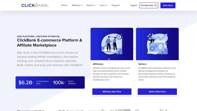 Clickbank website