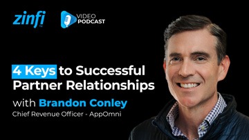 Next-Gen PartnerOps Video Podcast featuring Brandon Conley . – 4 Keys to Successful Partner Relationships