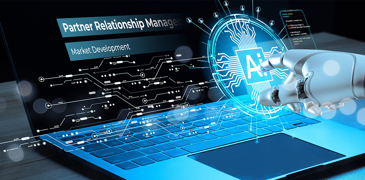 AI integration enhancing Partner Relationship Management (PRM Software) for market development.