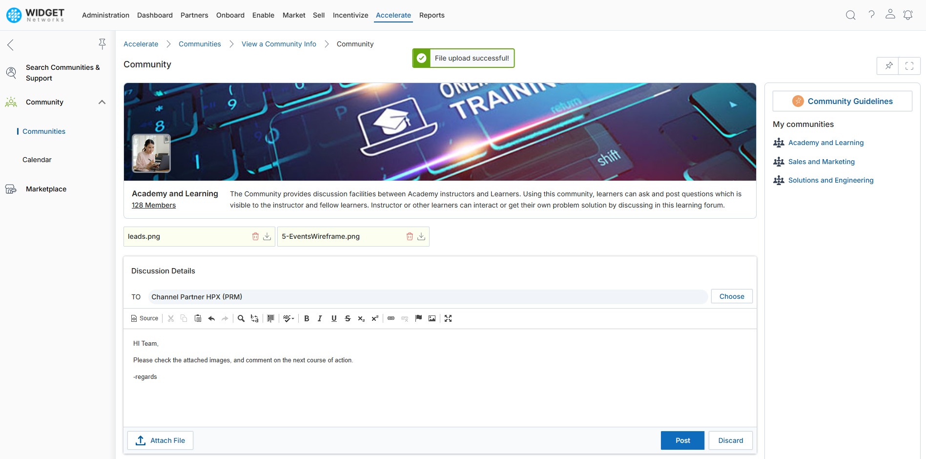 Centralized Content and Asset Sharing