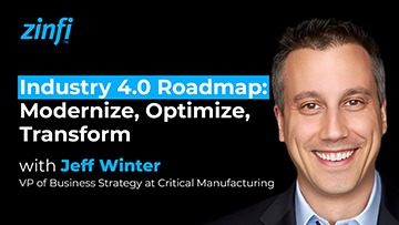 Next-Gen PartnerOps Video Podcast featuring Jeff Winter – Industry 4.0 Roadmap: Modernize, Optimize, Transform