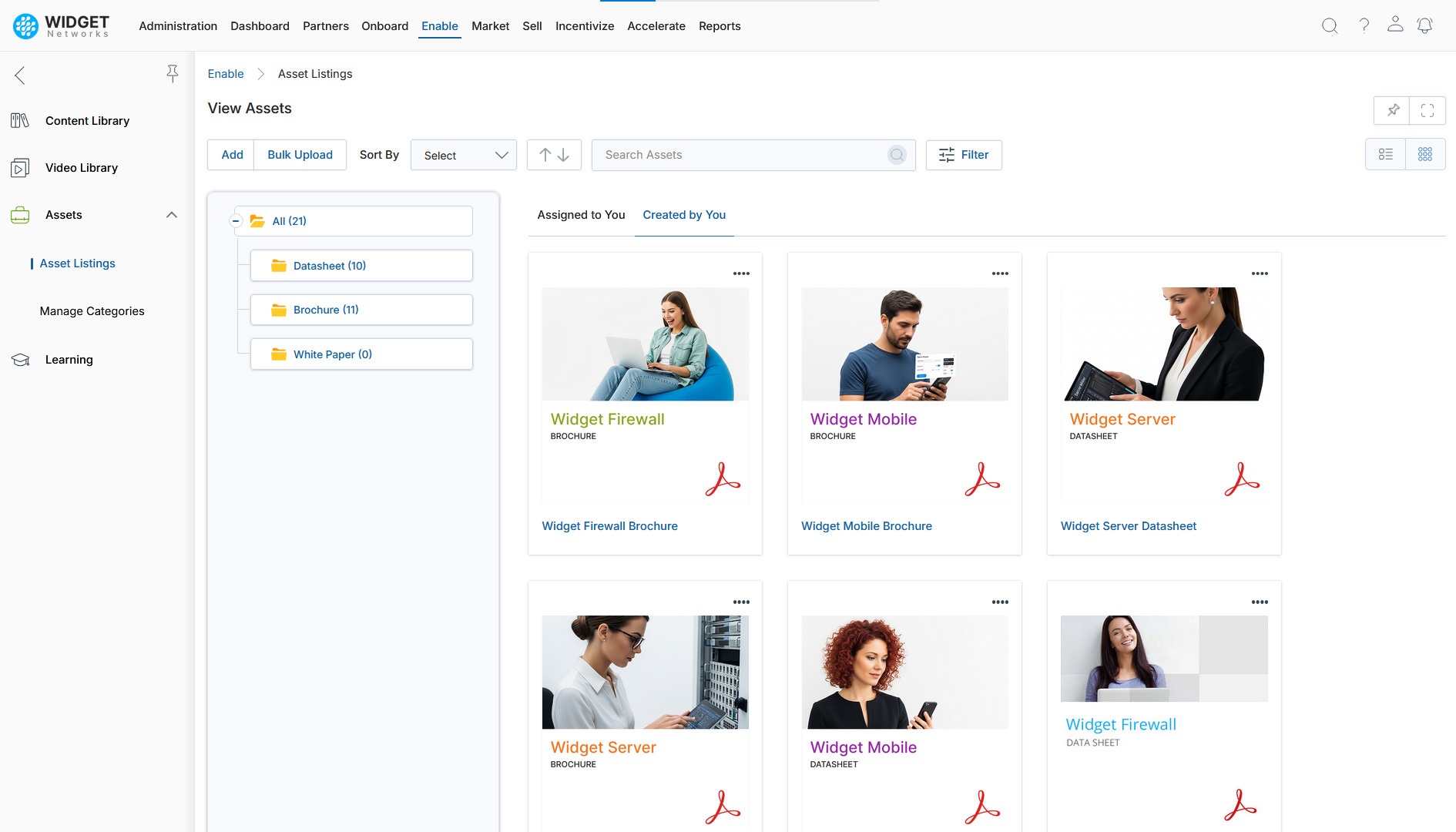 Co-Branded Assets Management Centralized Asset Management