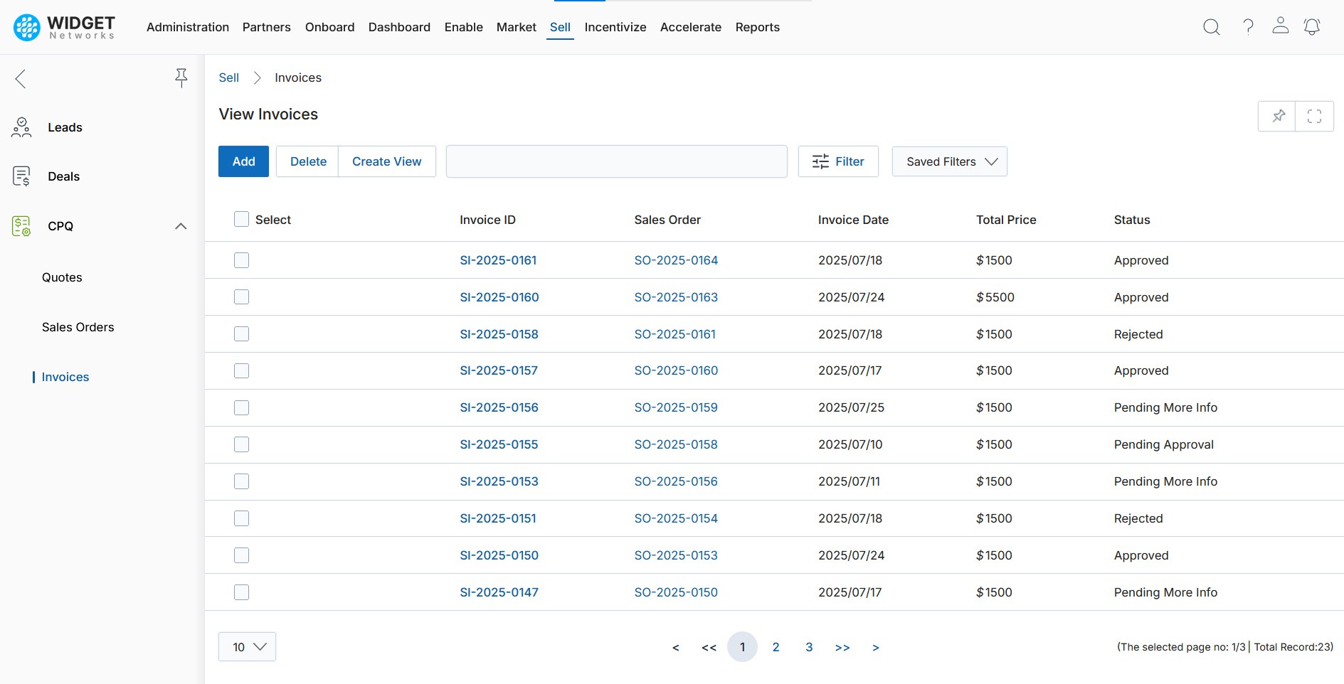 Centralized Quoting and Order Management