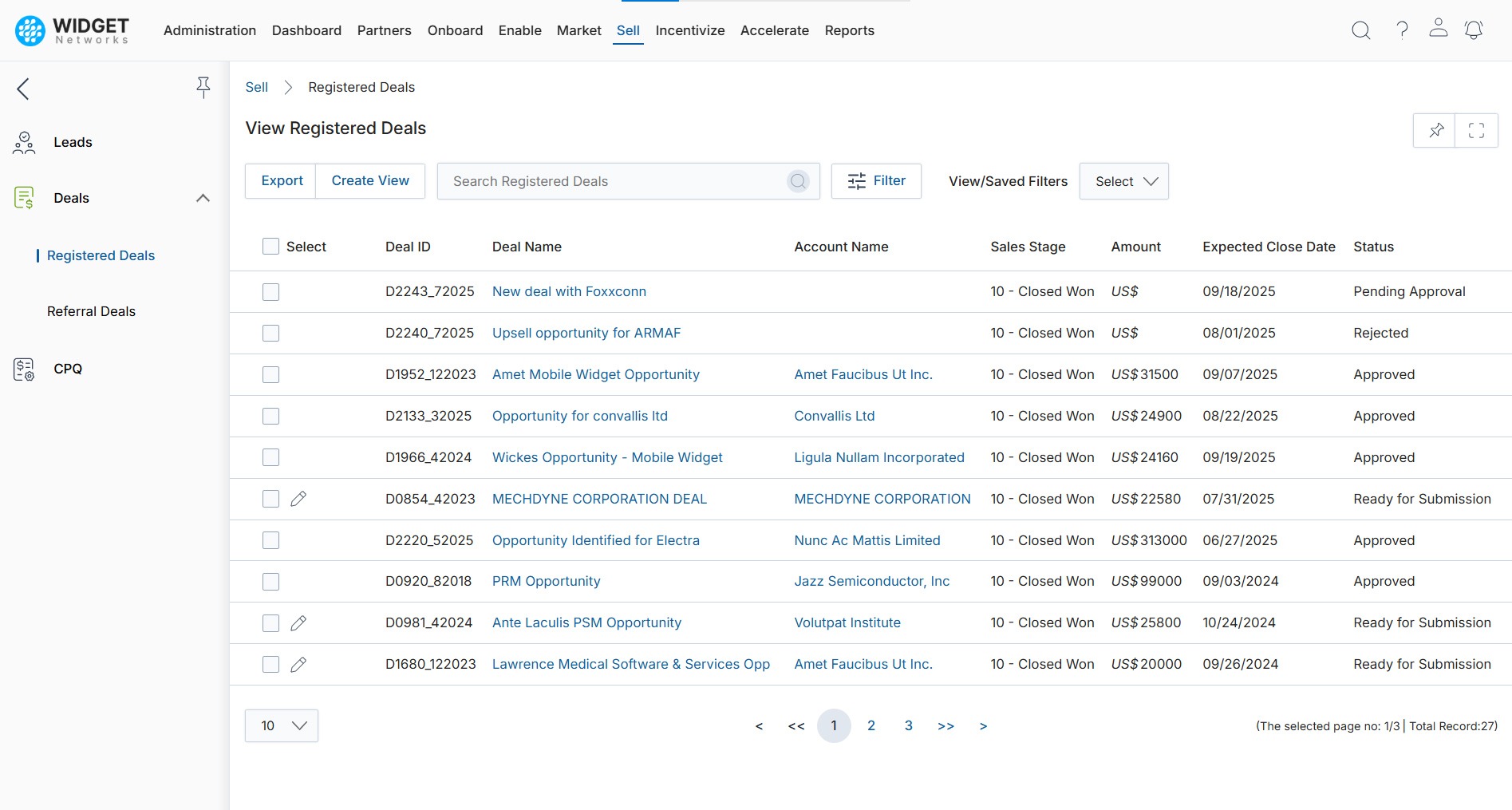 Deals Registration Management Streamline Deal Registration