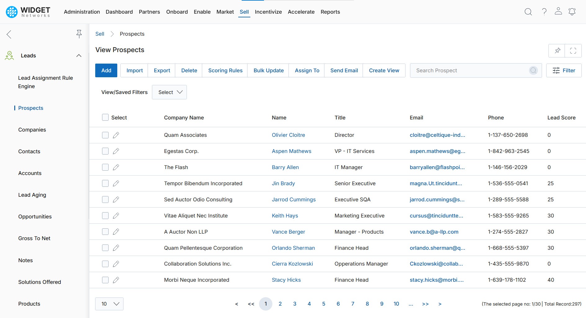 Partner Lead Management Centralized Lead Management