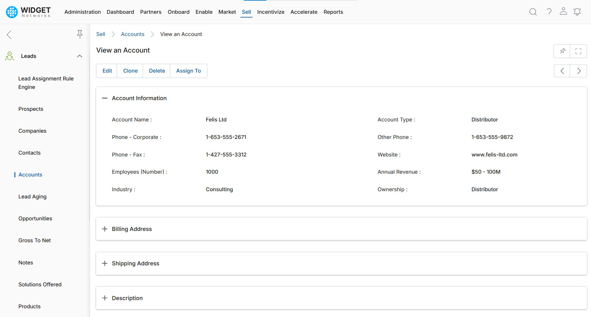 Parent-Child Account Visibility