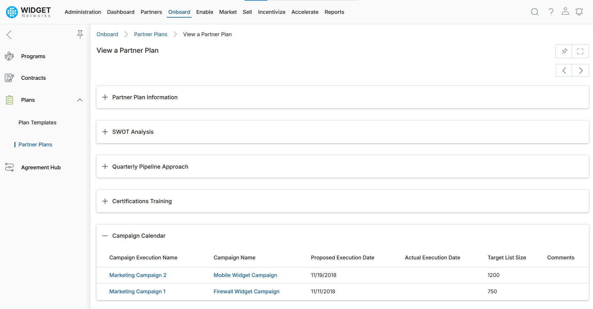 Structured Partner Program Management