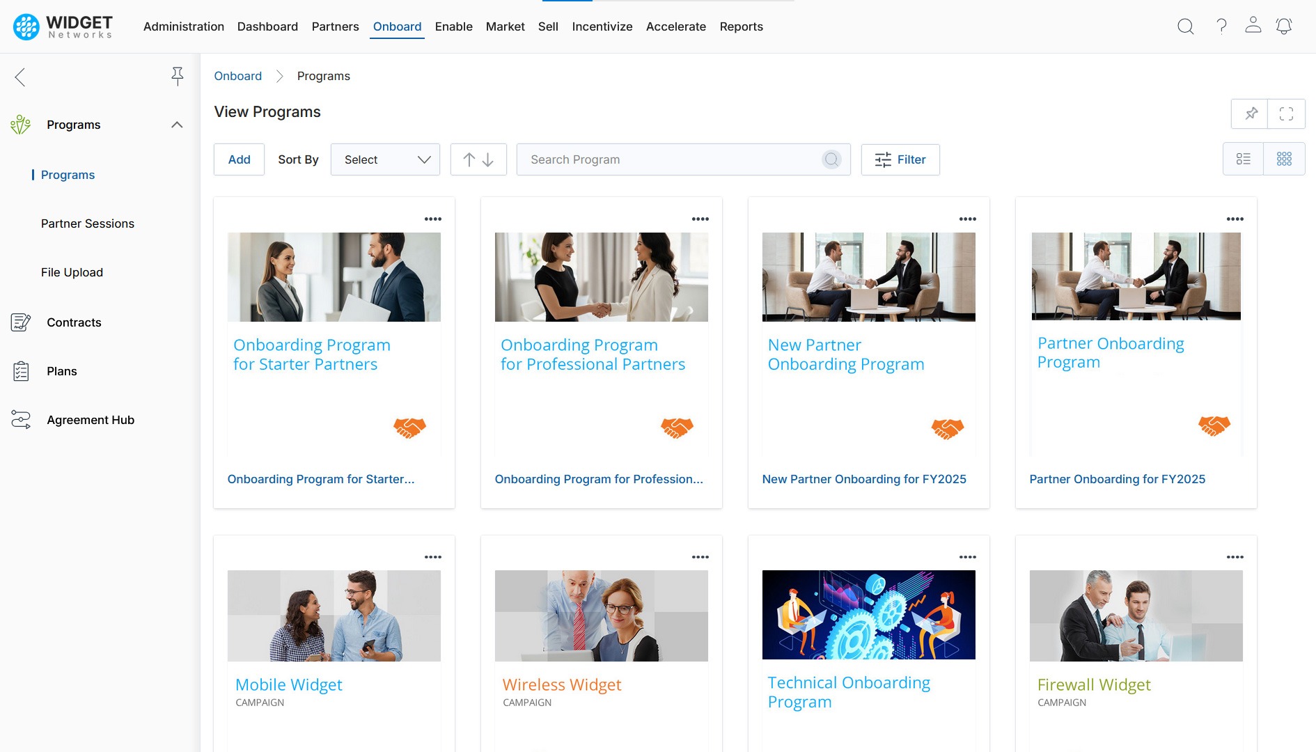 Partner Programs Management Onboarding