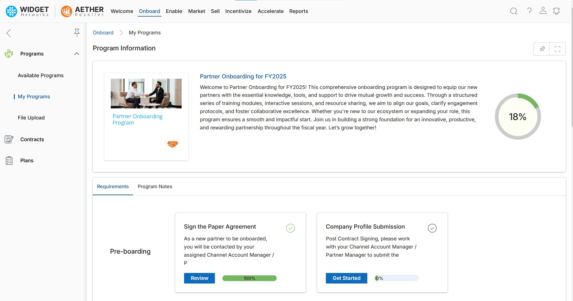 Seamless Partner Setup & Tracking