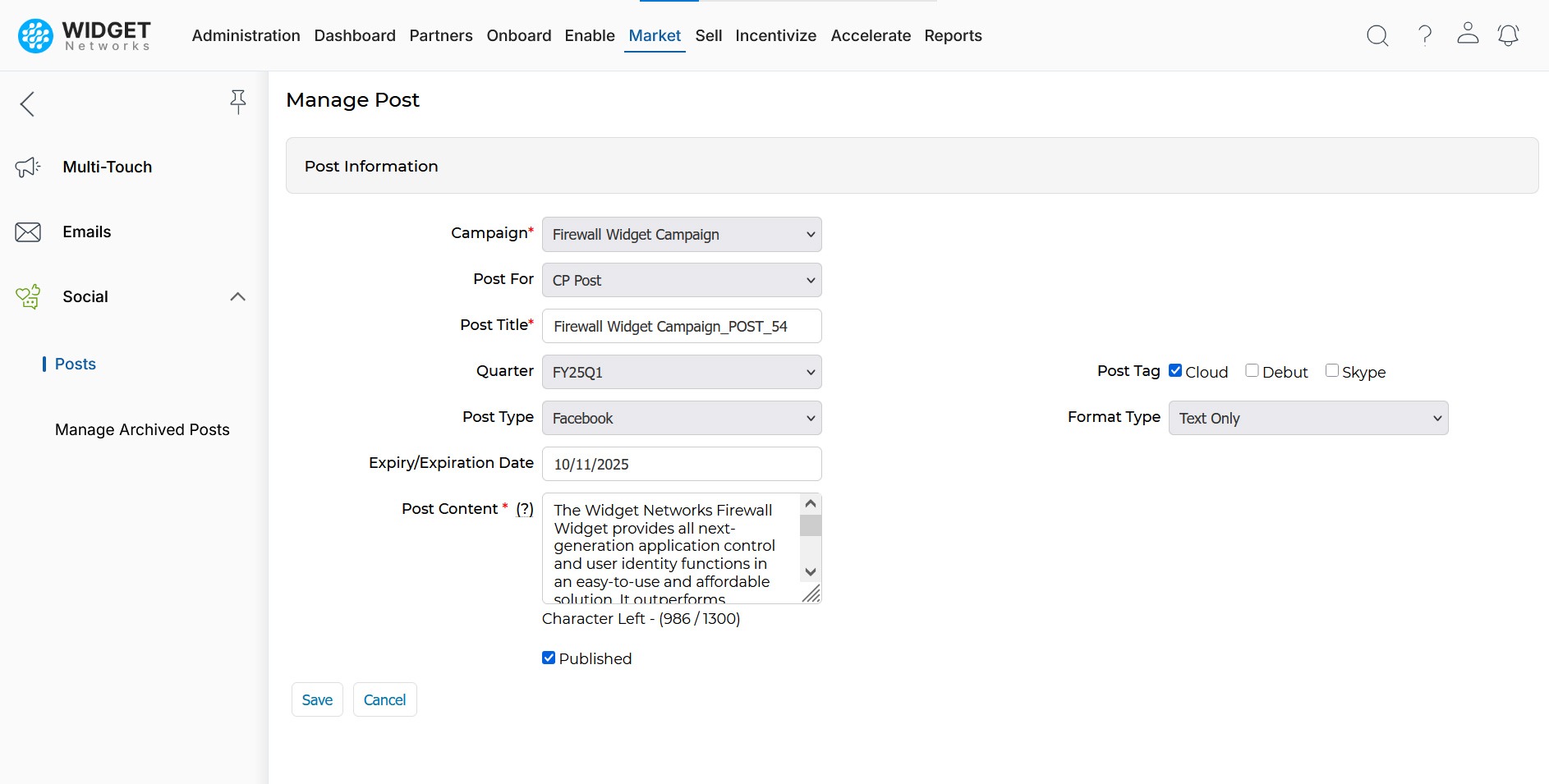 Social Syndication Management Empower Partners with Syndication