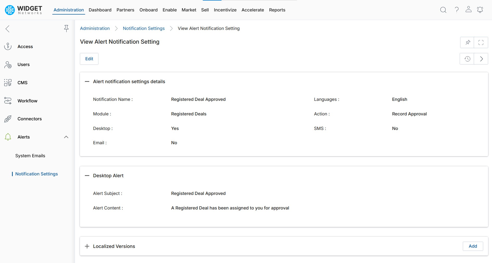 Alerts & Notification Management Versatile Alert Types