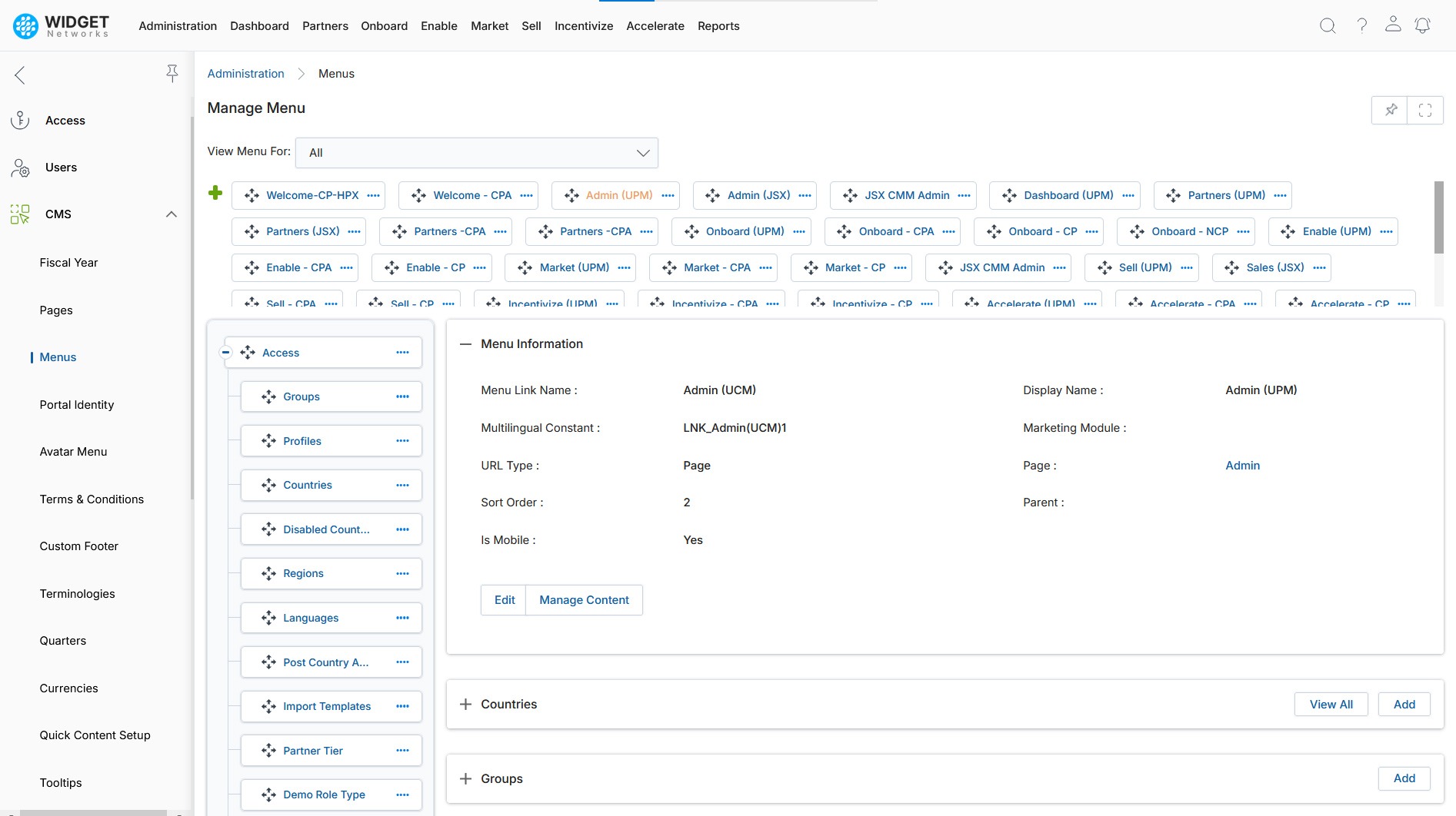 Robust Administrative Control