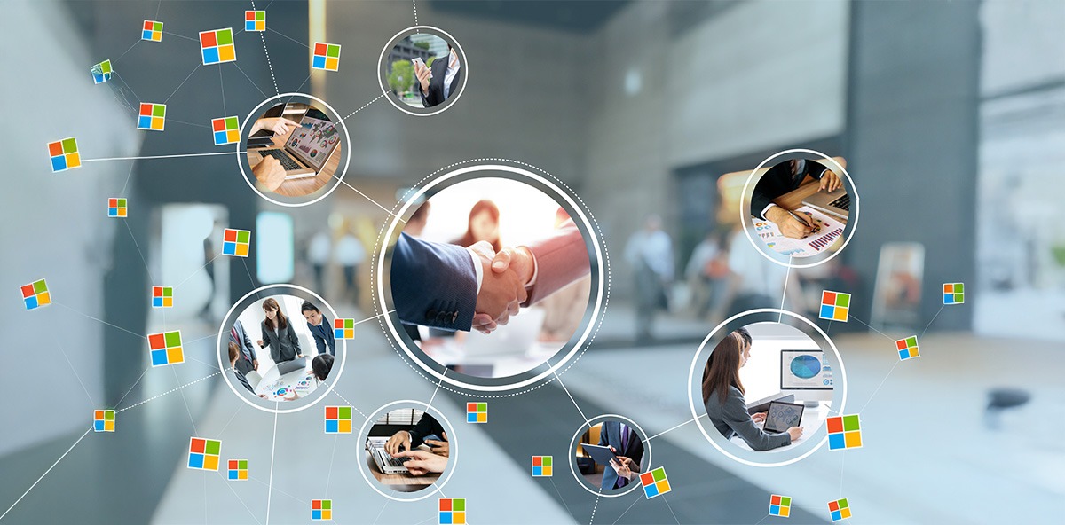 Microsoft Ecosystem – collaboration and partnerships connecting people and technology.