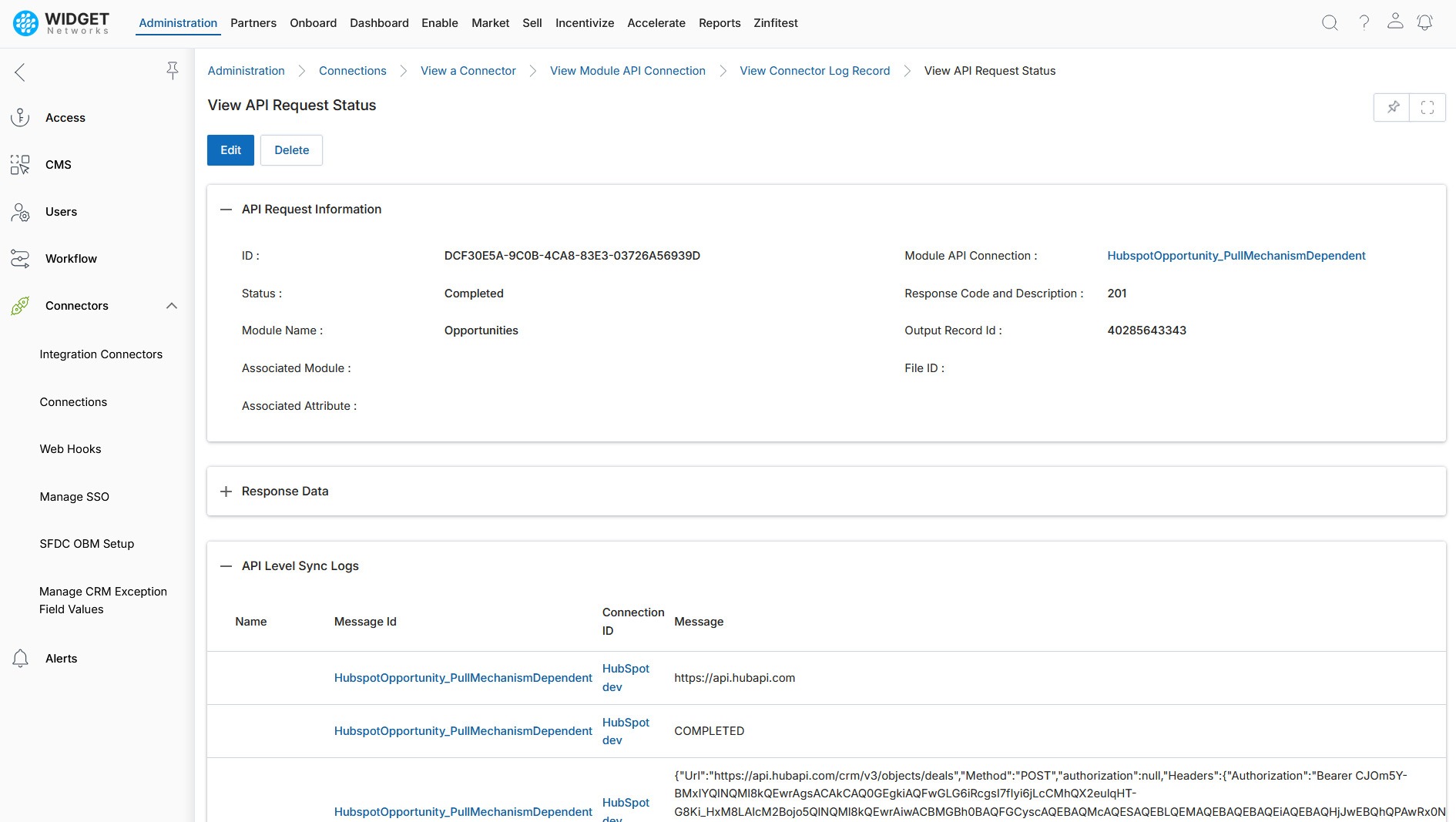 End-to-End Sync Visibility