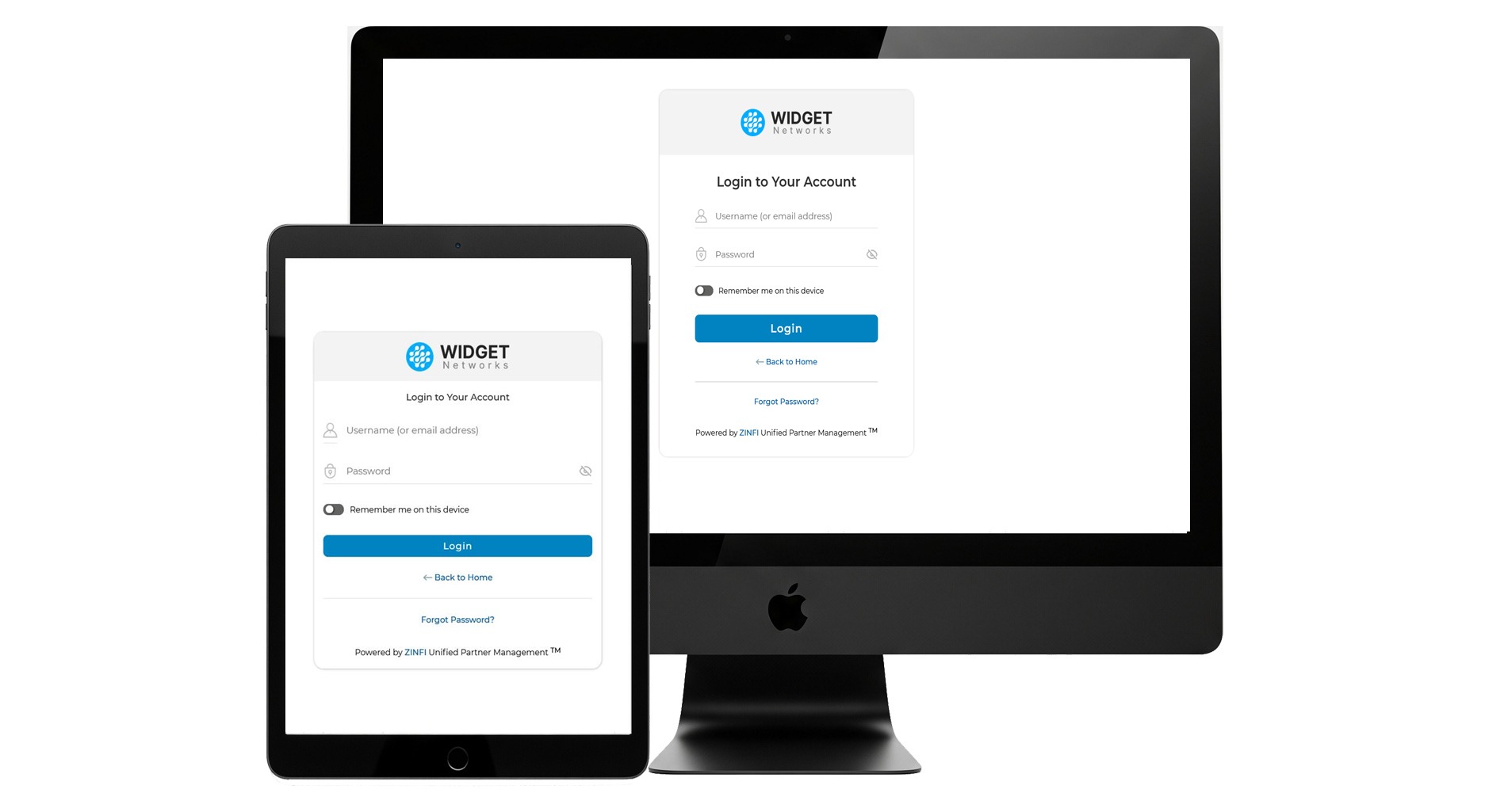 Mobile Responsive Secure & Simple Access