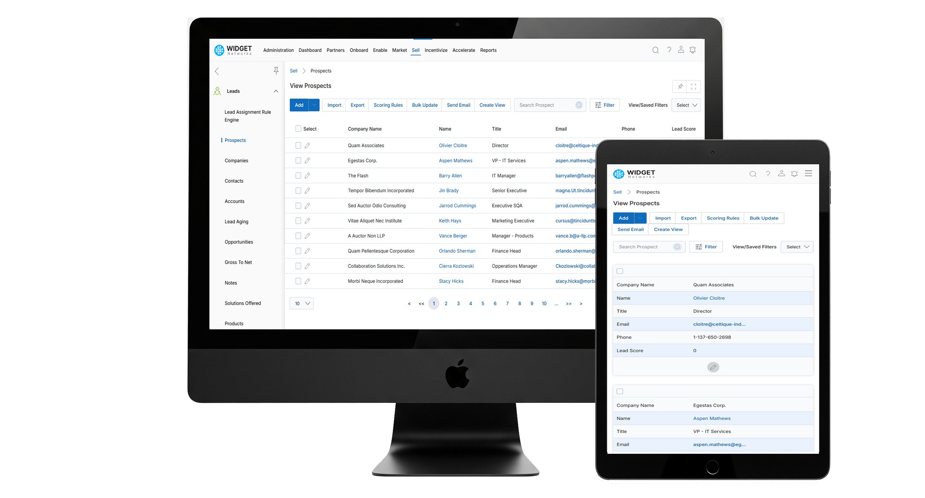 Mobile Responsive Sales & Deal Management