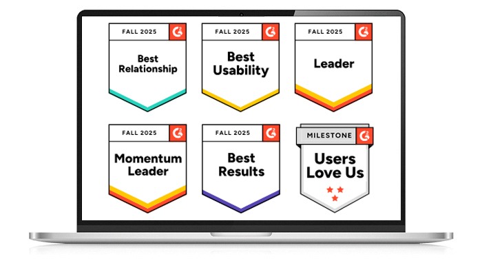 Partner Management Software G2 Badges images