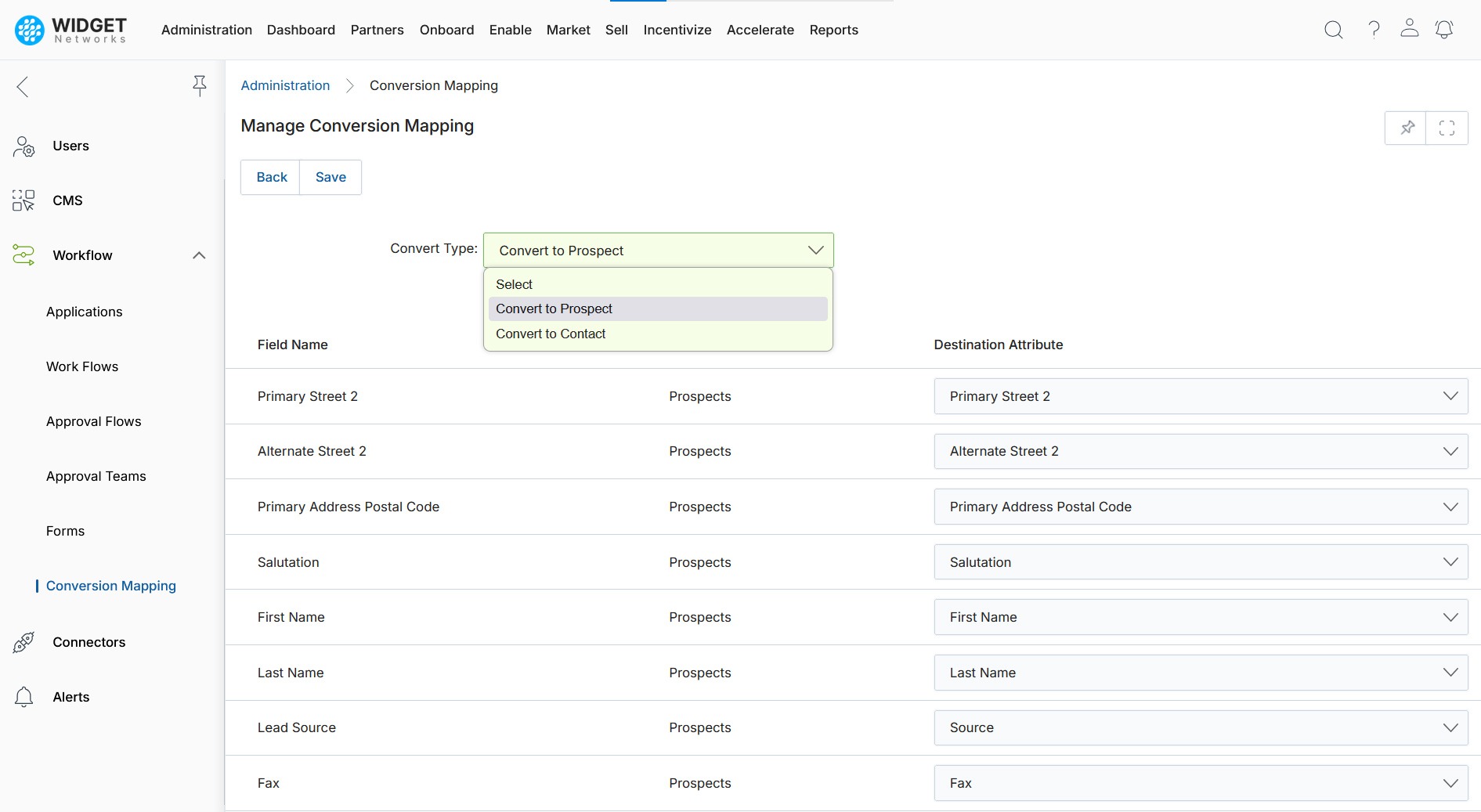Conversion Mapping