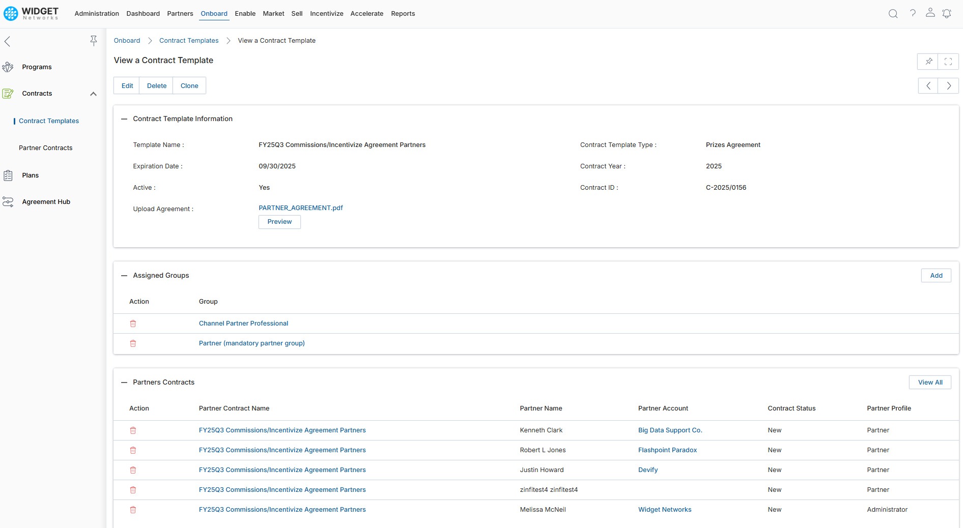 Streamlined Contract Management