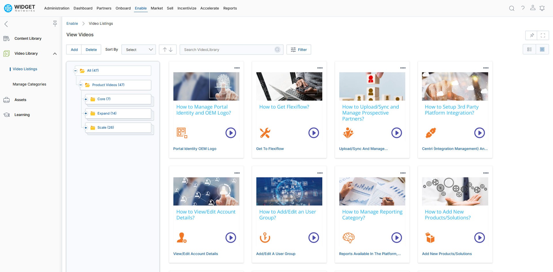 Video Library Management Organized Video Listings for Easy Access