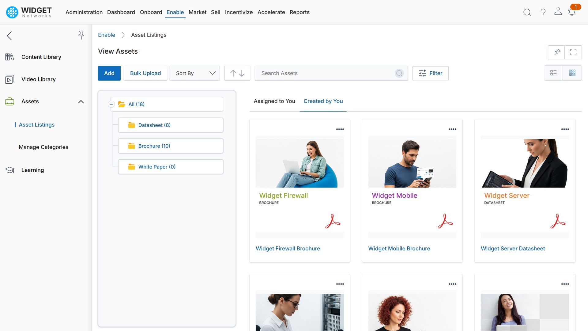Co-Branded Assets Management Centralized Asset Management