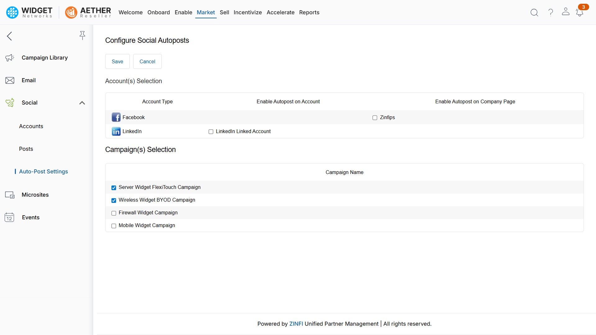 Customizable Partner Experience