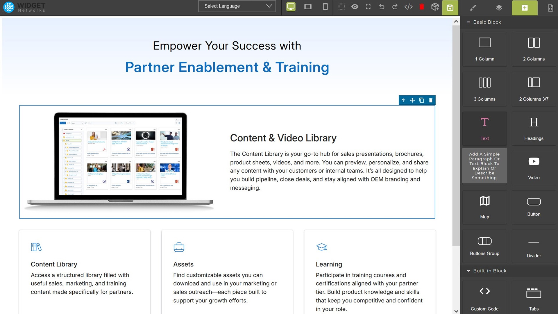 Content Management System Effortless Content Creation with Drag-and-Drop