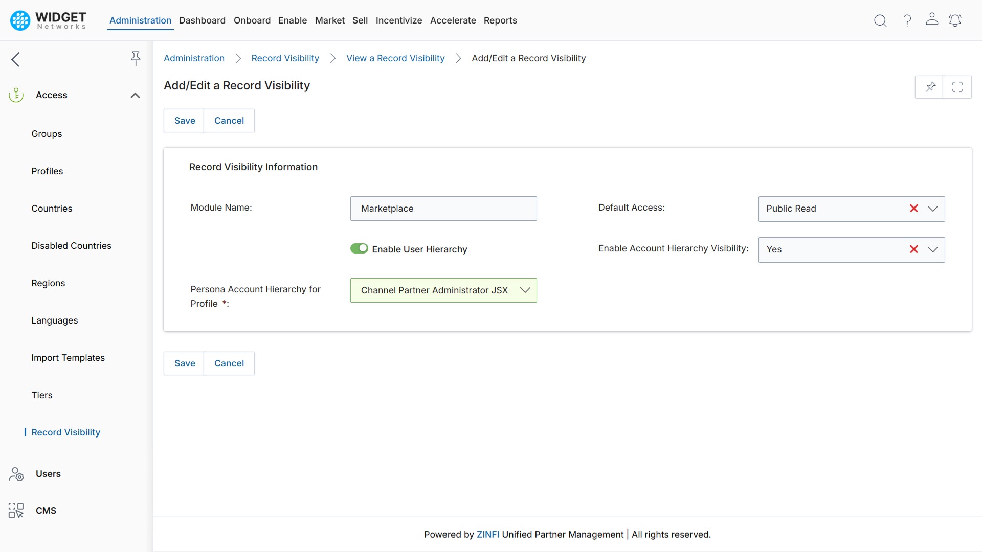 Identity and Access Management Granular Record Visibility