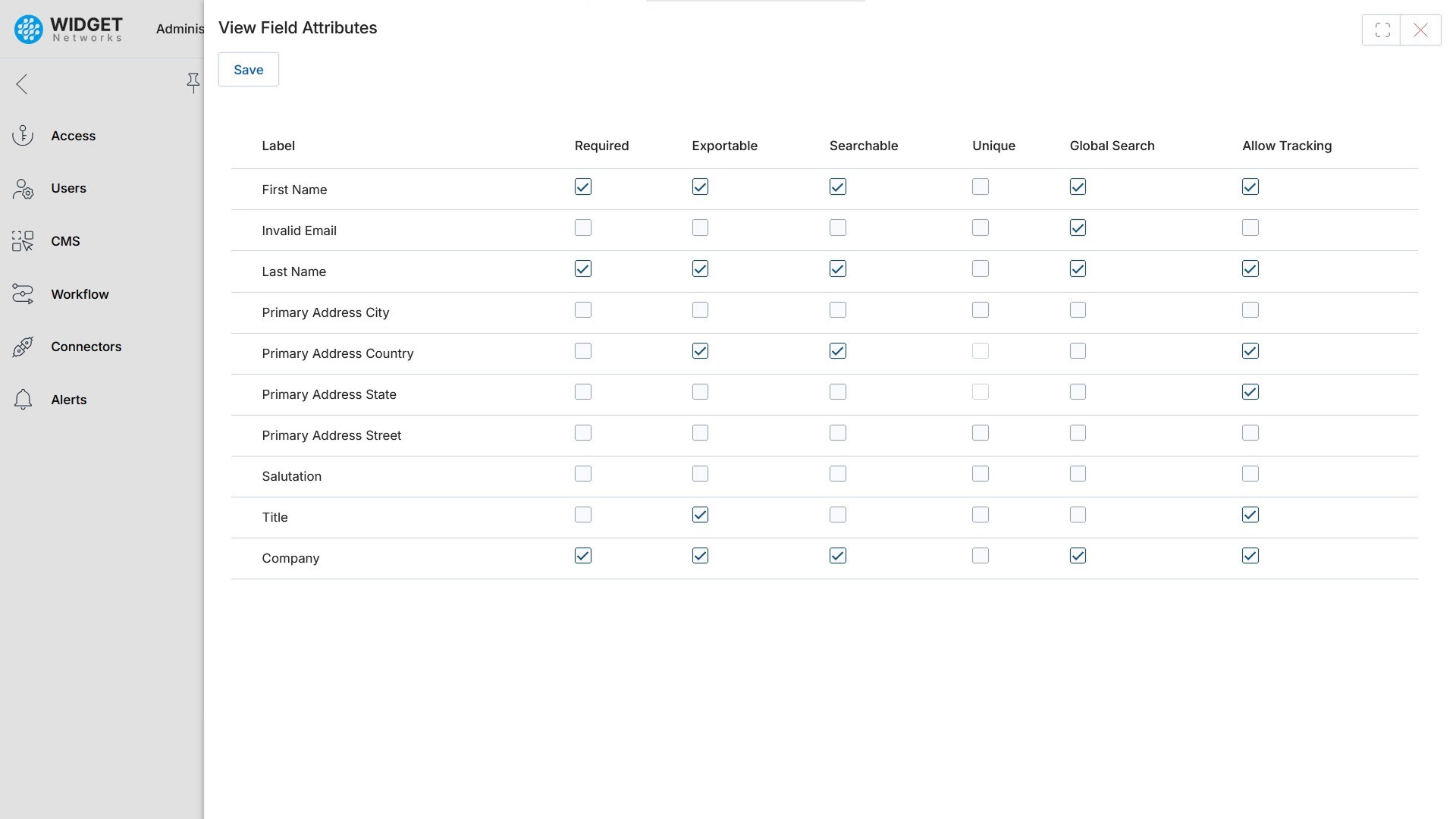 Linked Record Context
