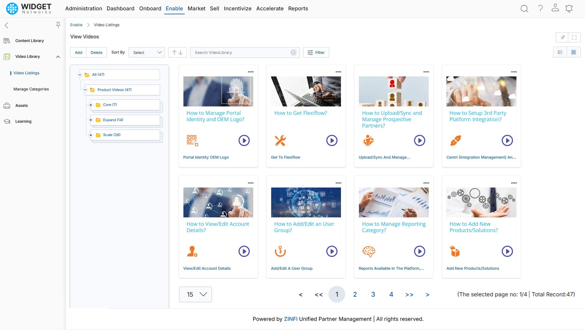 Video Library Management Organized Video Listings for Easy Access