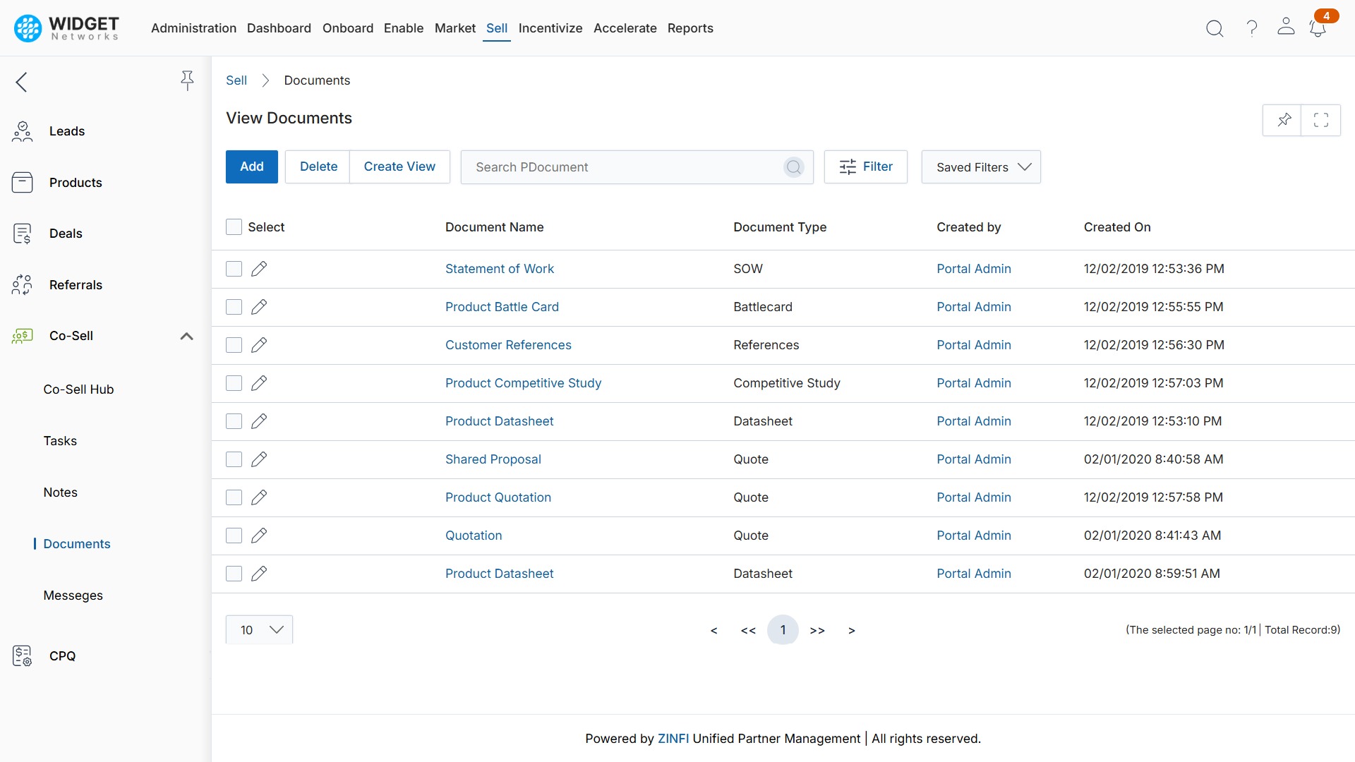 Stage-Based Sales Progression