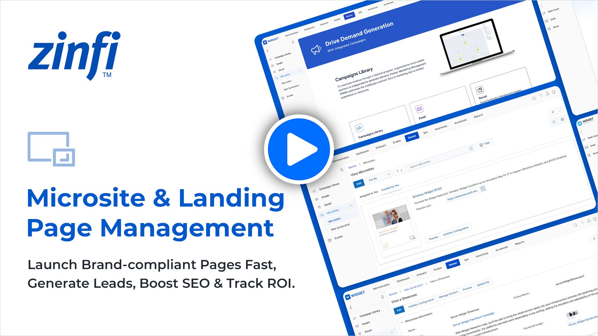 Microsites: Personalized Partner Landing Pages