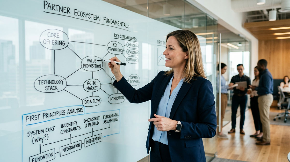 Stop Relying on Playbooks: How First Principles Thinking Transforms Modern Partner Ecosystem Leaders