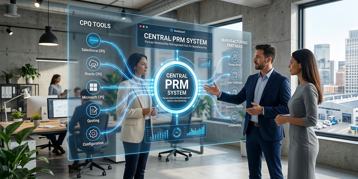 Equipping Your Partners: Integrating CPQ Tools with Your PRM Software for Manufacturing