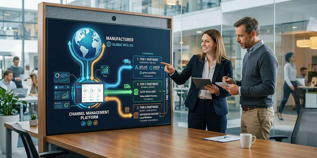Optimizing Partner Tiers with Channel Management Software for Manufacturers