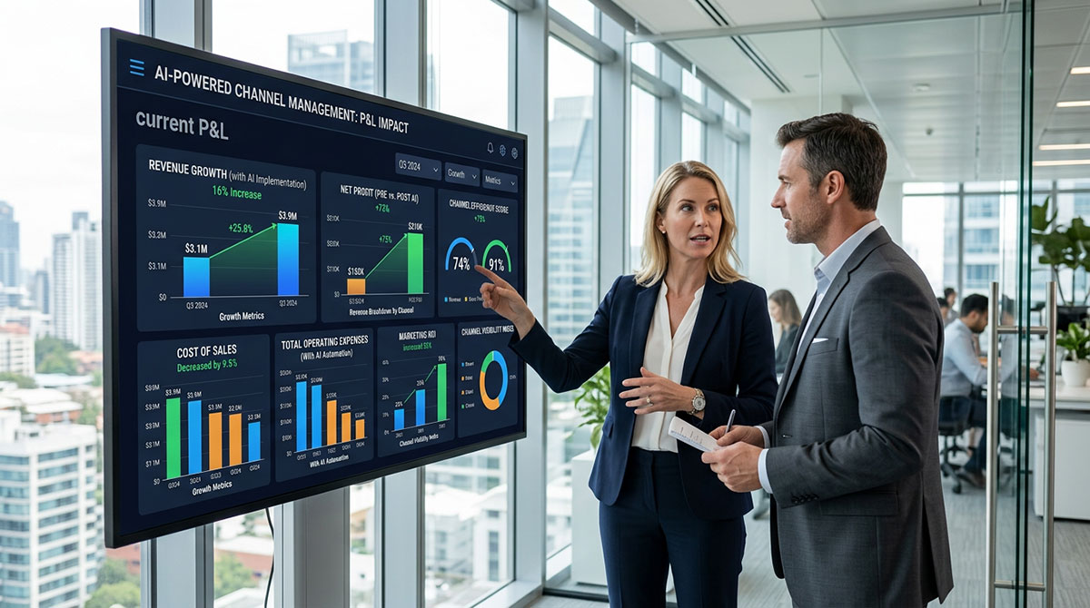 The P&L Showdown: AI vs. Human-Managed Channels with Channel Management Software